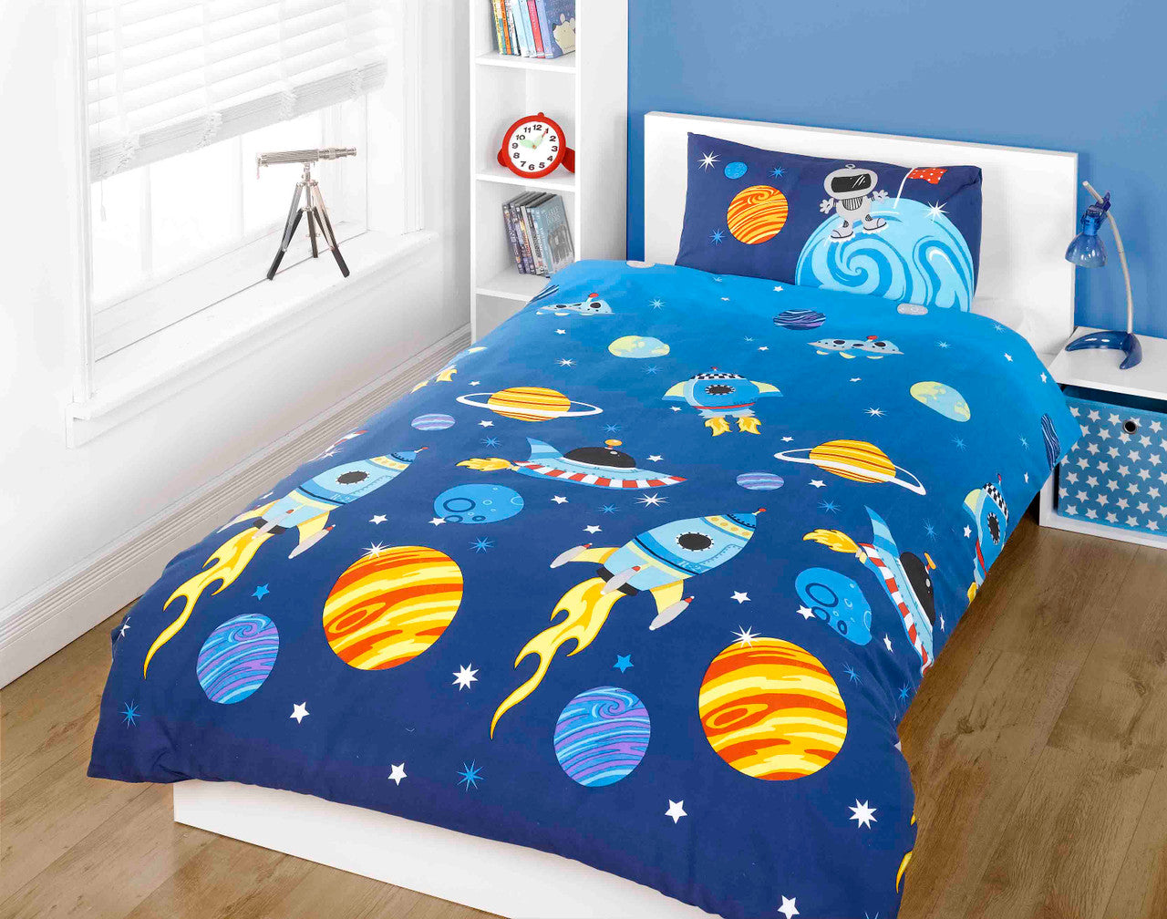 In Space Bedding Set - Kids Bedding | Spce Theme