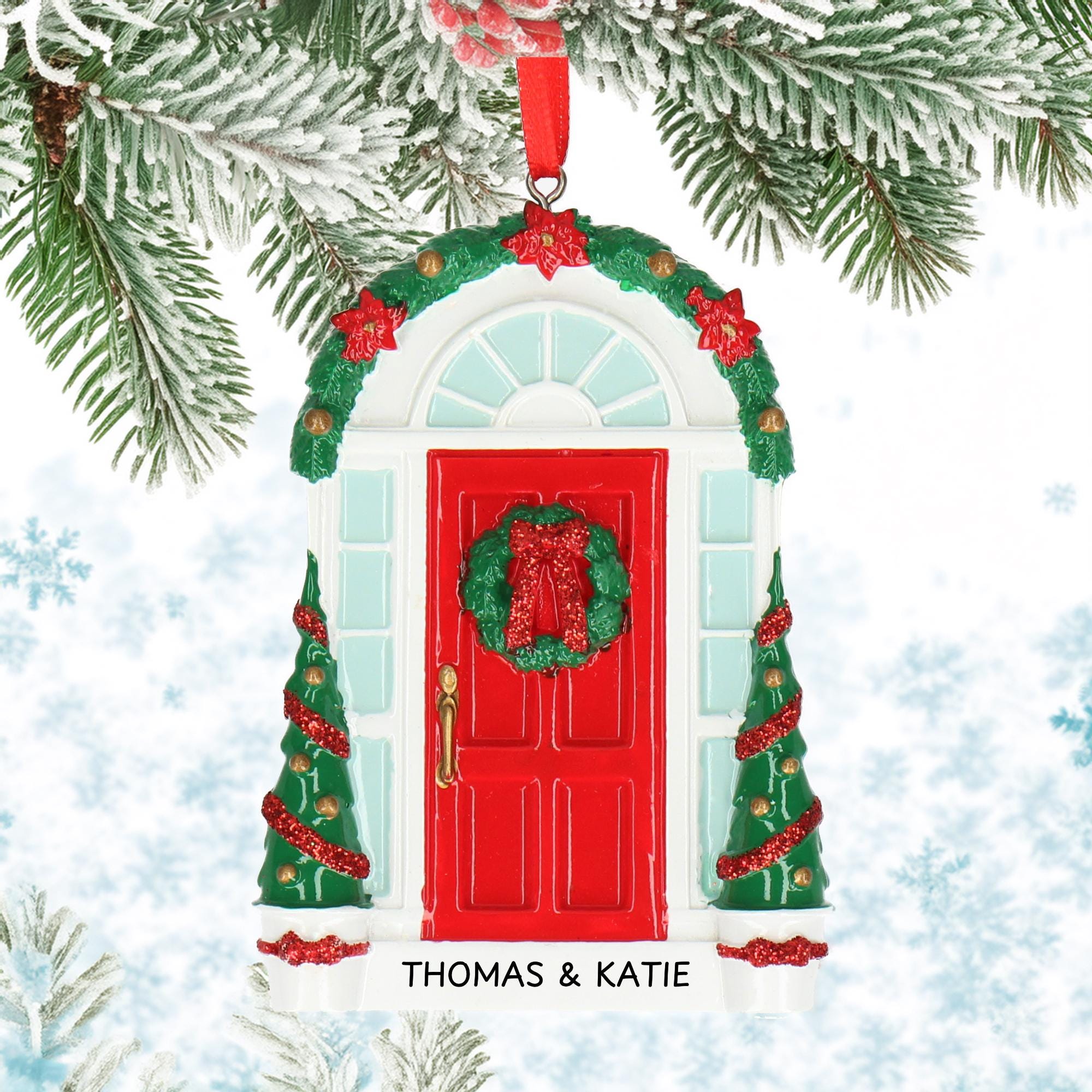 Personalised Christmas Bauble - Add Two Names | Christmass Tree | Christmas Decor