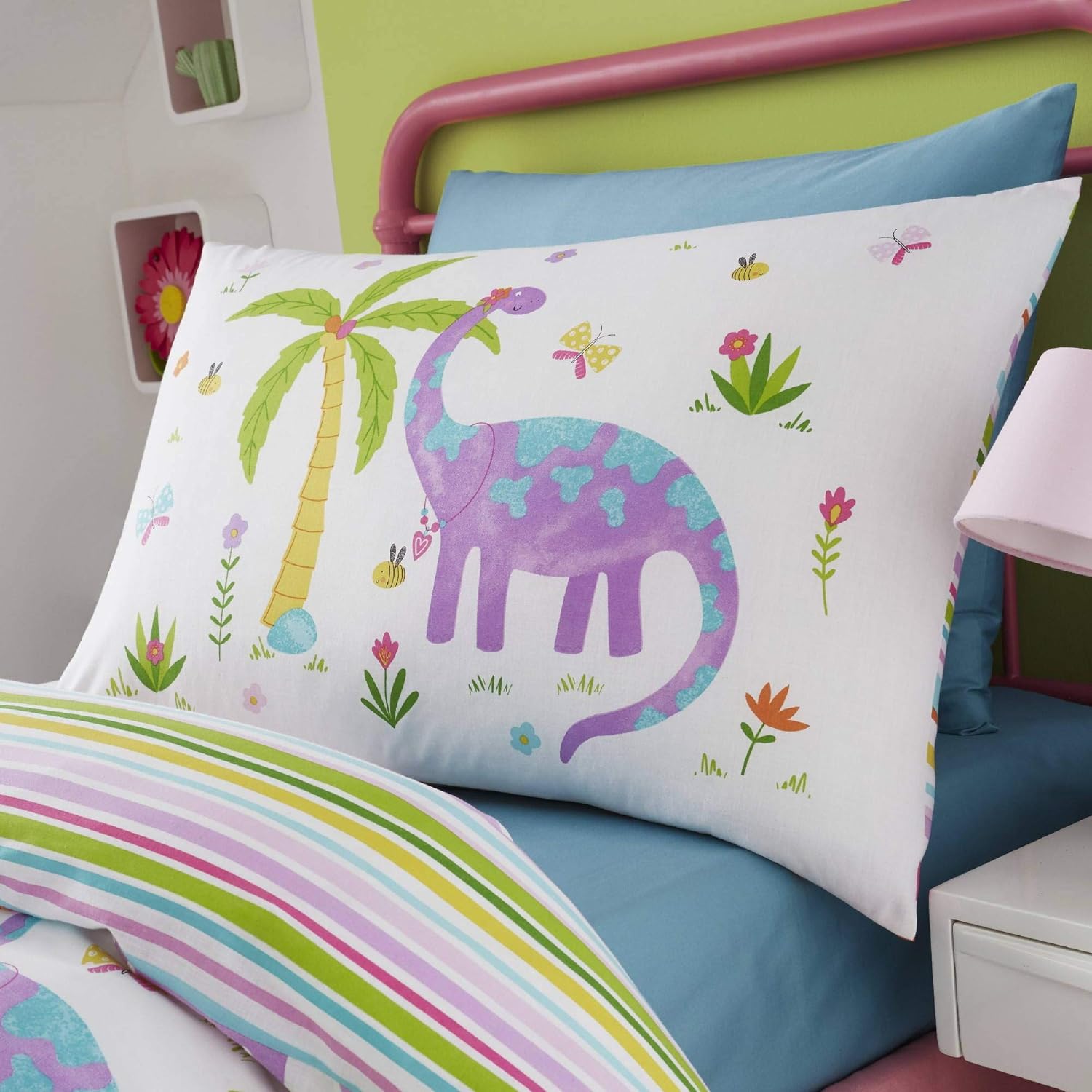 Roarsome Pillowcase / Duvet Set - Kids Bedding | Dinosaur Theme