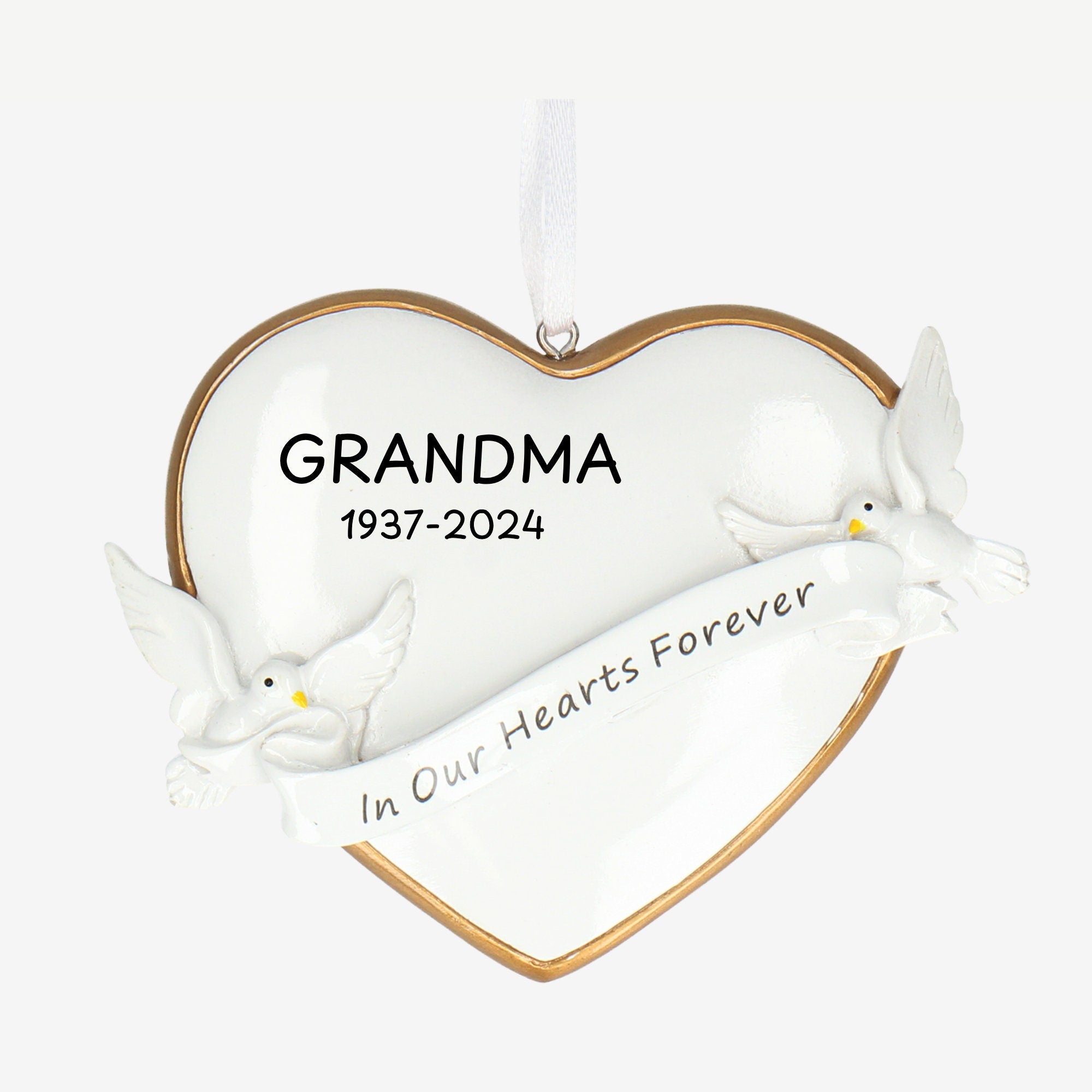 Personalised Memorial Christmas Bauble - Remember Lost Loved Ones | Christmas Decor