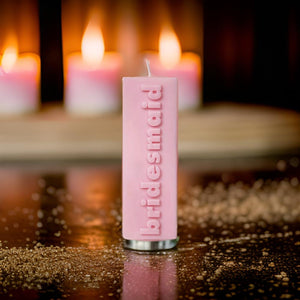 bridesmaid candle