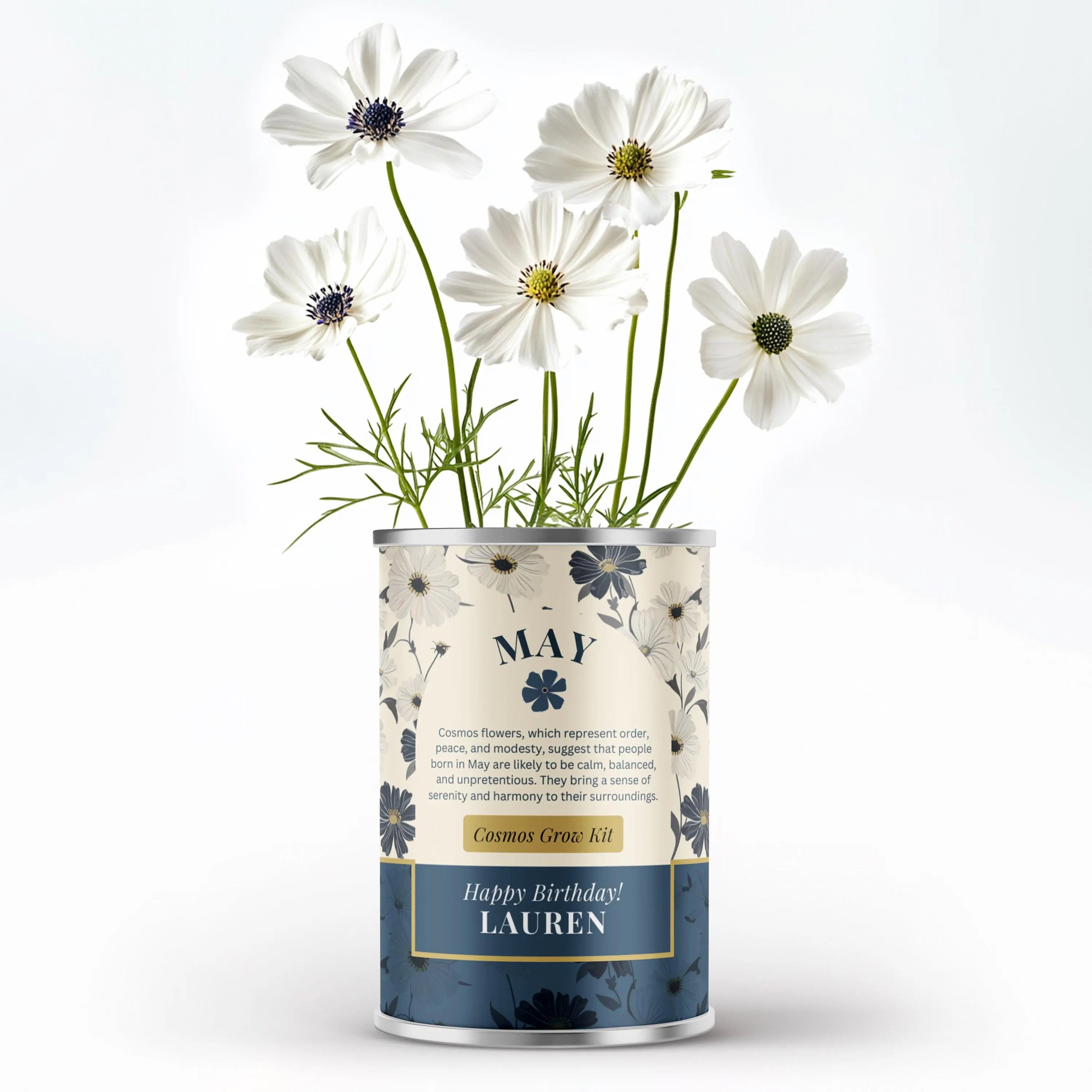 May Birth Flower - Personalised Grow Your Own Flower Gift