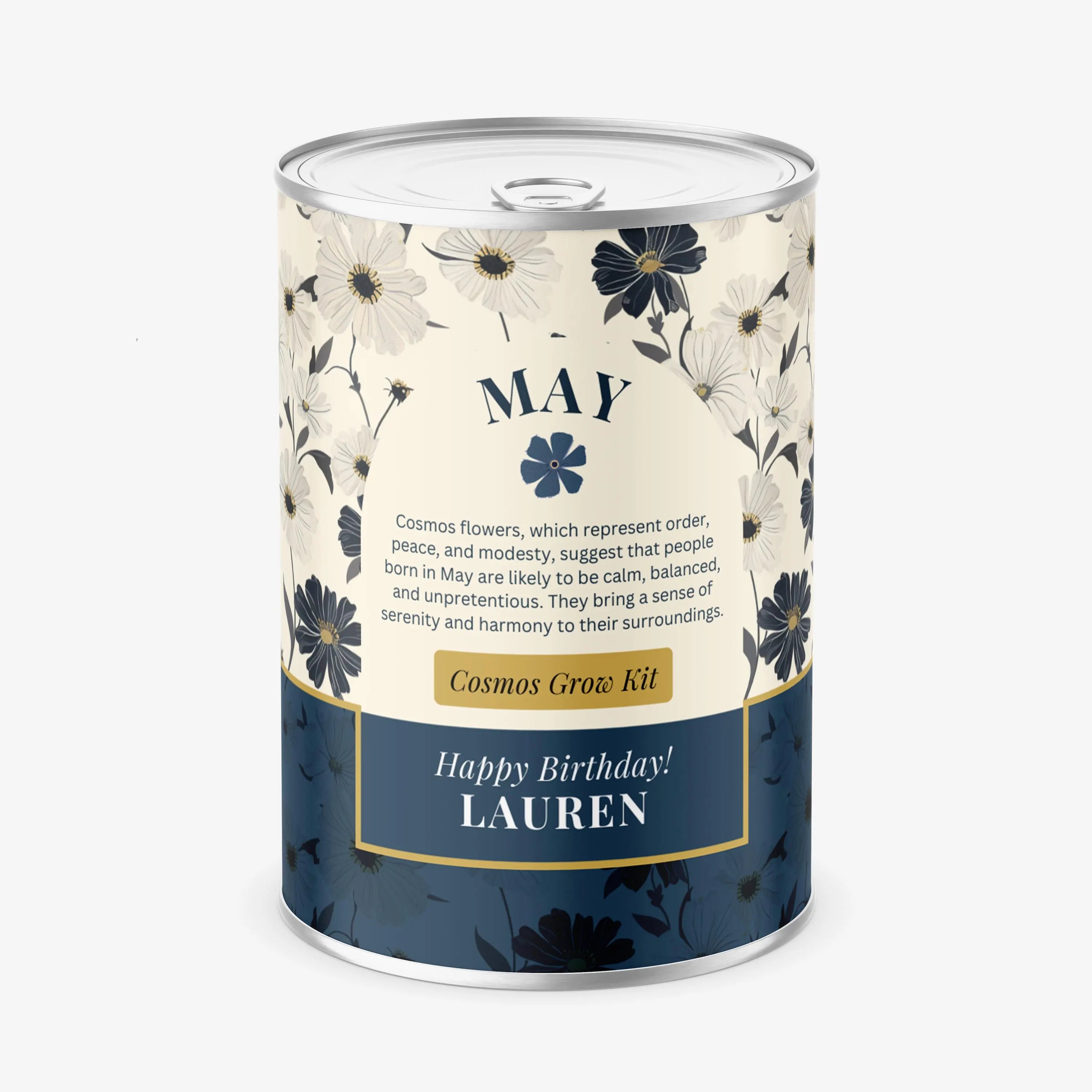 May Birth Flower - Personalised Grow Your Own Flower Gift