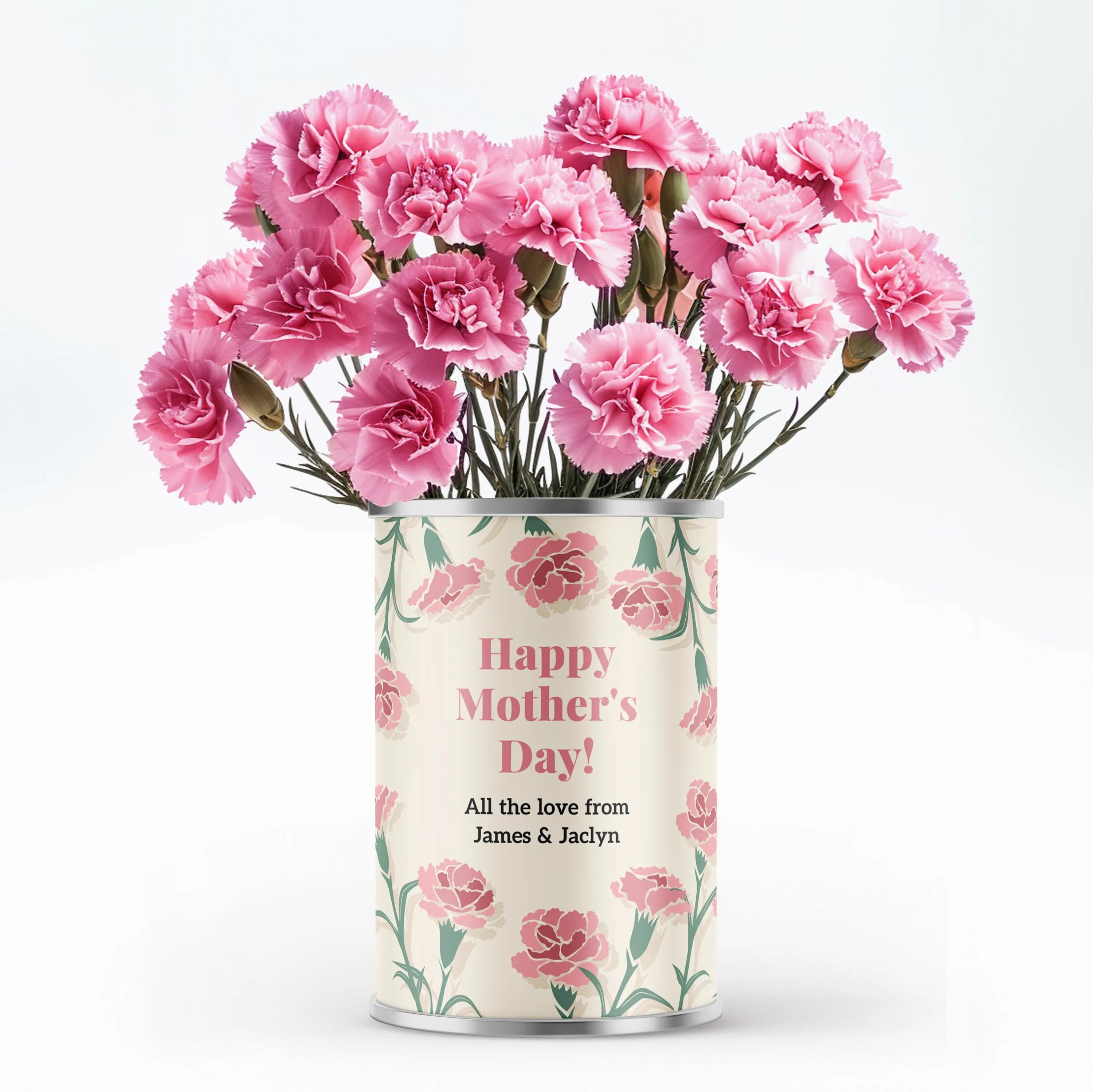 Mother's Day Grow Your Own Carnation Flowers Tin