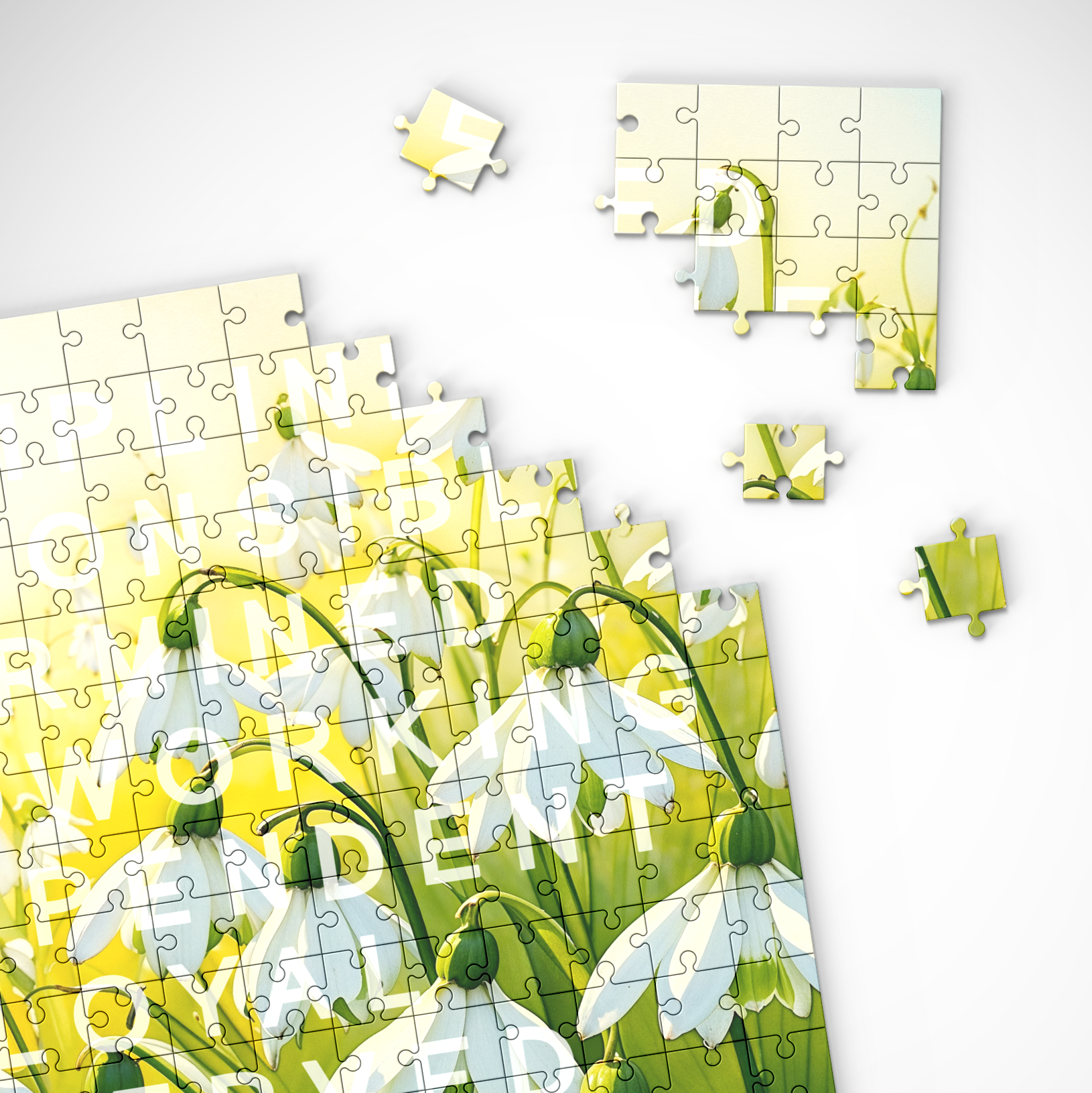 Personalised January Birthday Puzzle - 250/500 Pieces