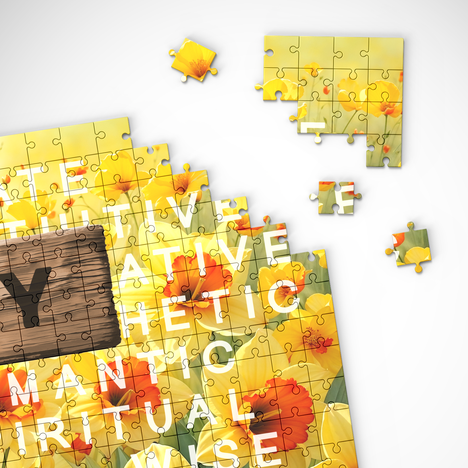 Personalised March Birthday Puzzle - 250/500 Pieces
