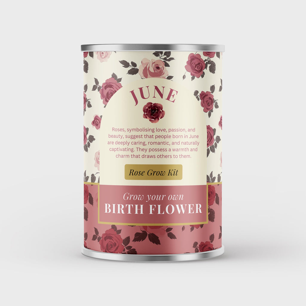 June Birth Flower - Personalised Grow Your Own Flower Gift