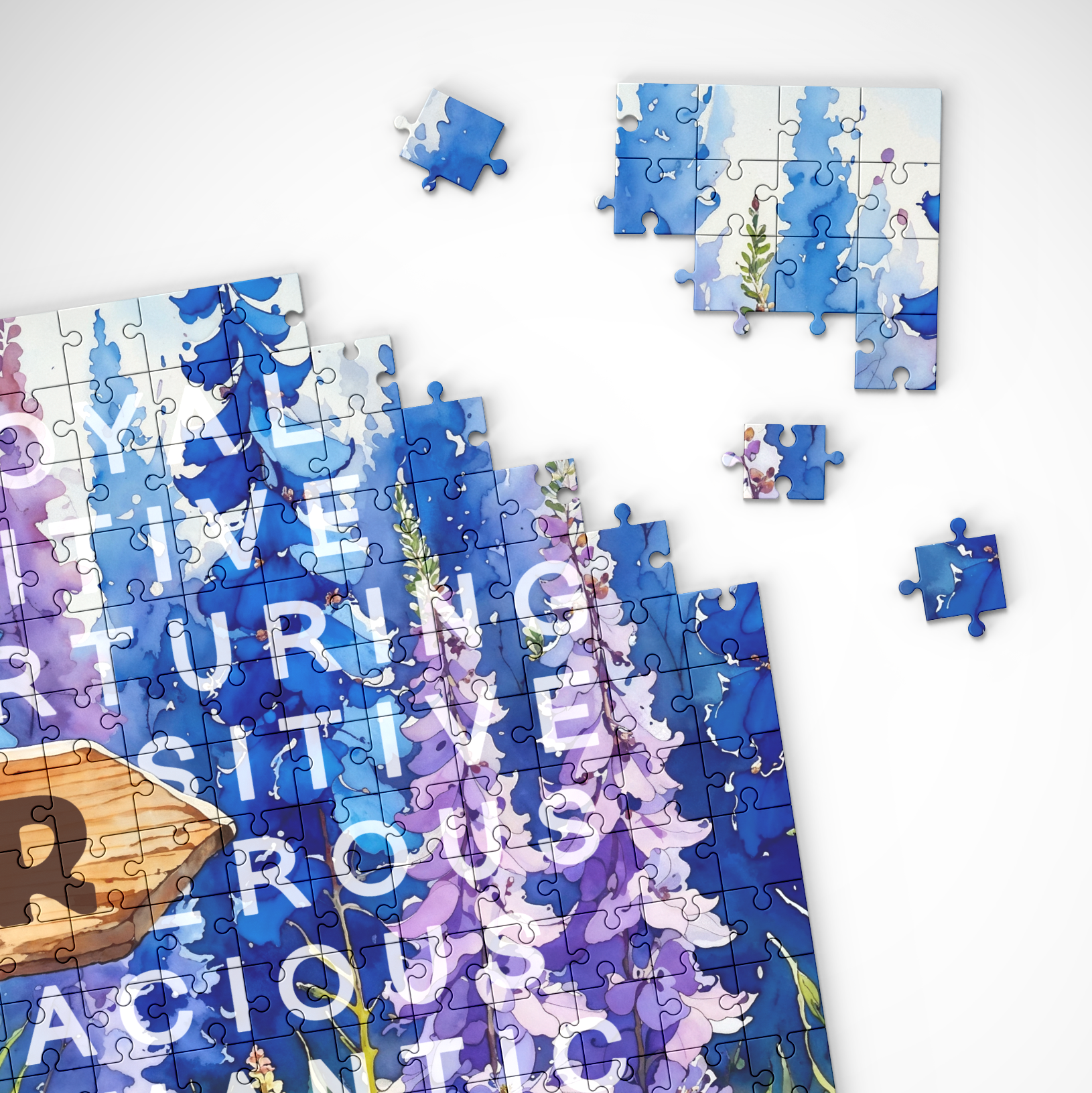 Personalised July Birthday Puzzle - 250/500 Pieces