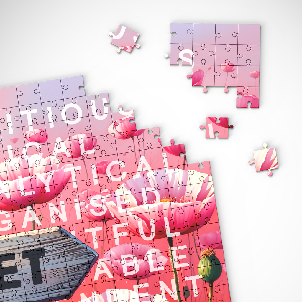 Personalised August Birthday Puzzle - 250/500 Pieces
