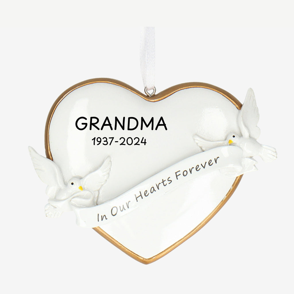 Personalised Memorial Christmas Bauble - Remember Lost Loved Ones | Christmas Decor