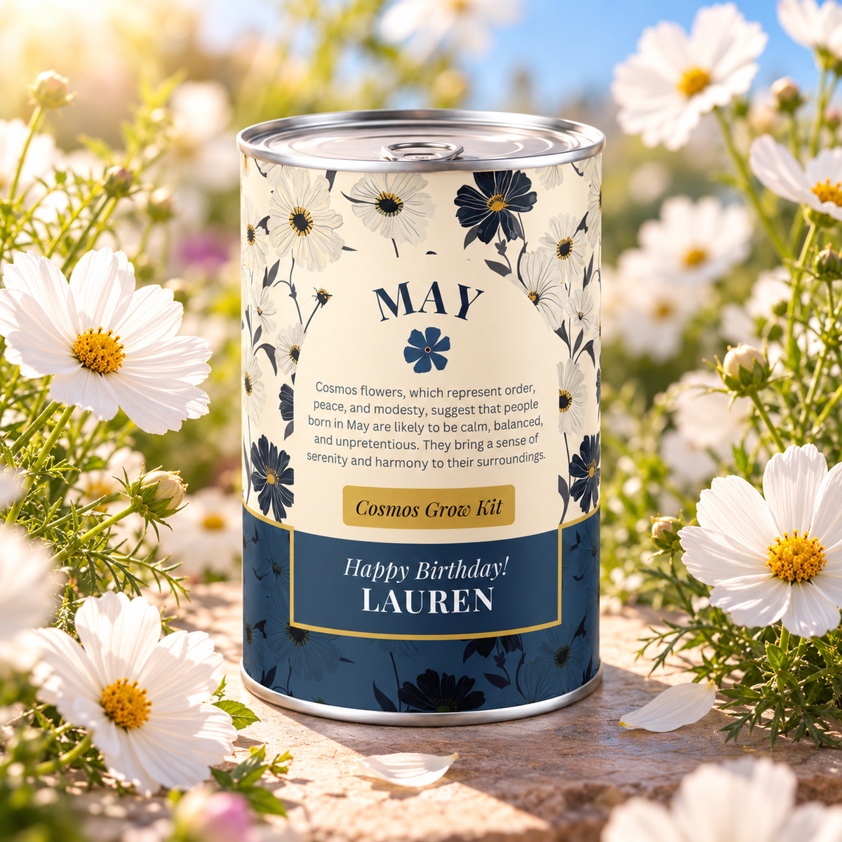 May Birth Flower - Personalised Grow Your Own Flower Gift