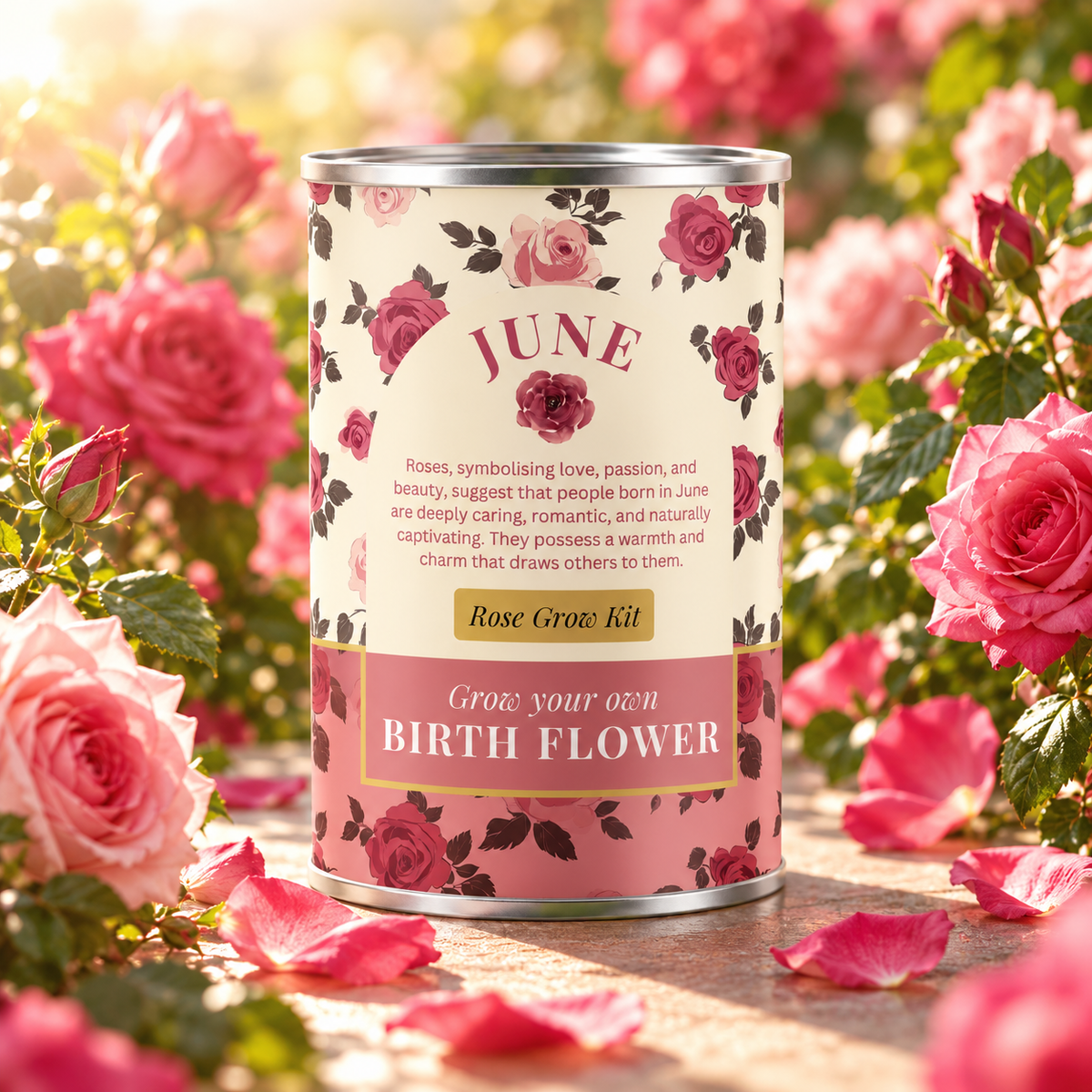 June Birth Flower - Personalised Grow Your Own Flower Gift