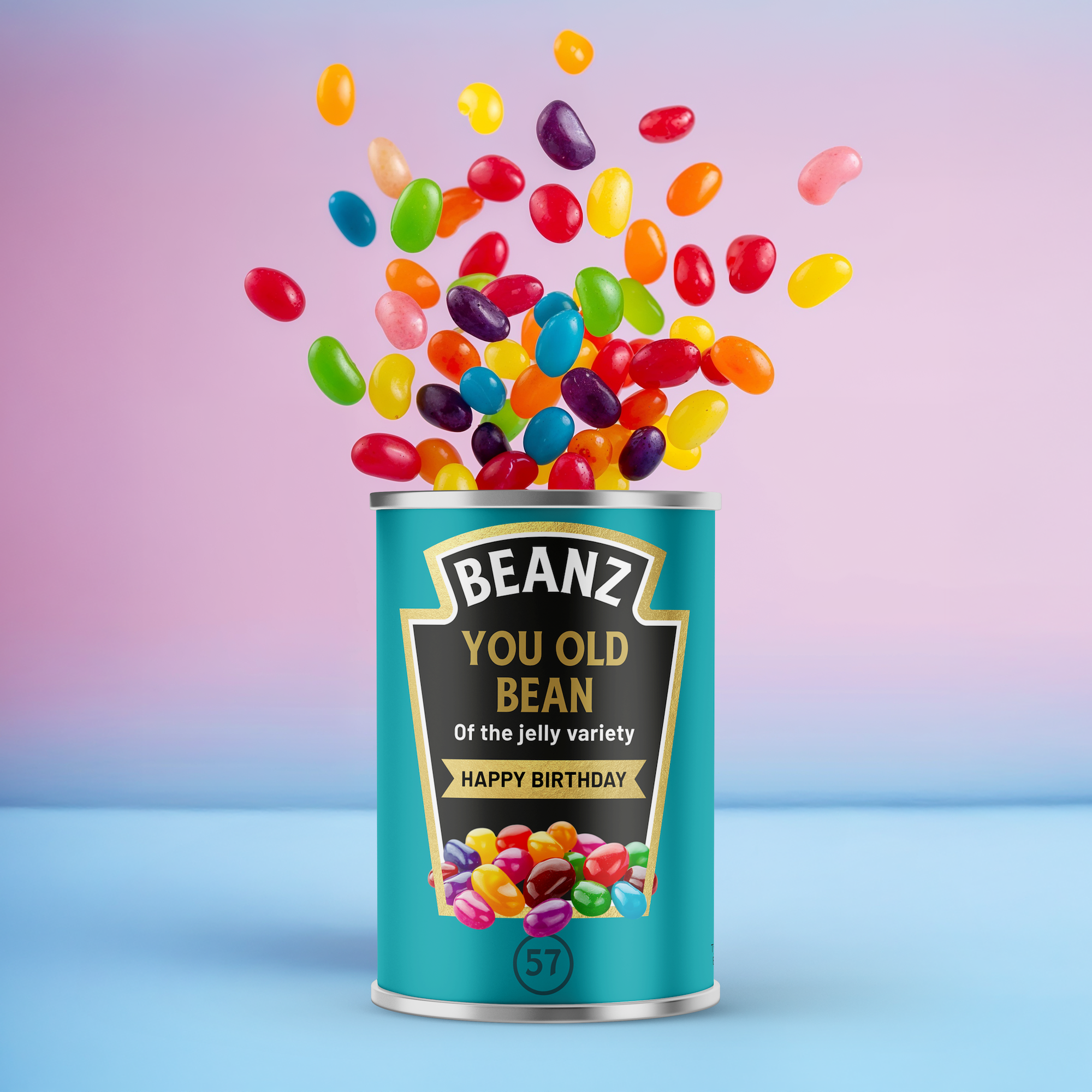 You Old Bean Tin - Assorted Jelly Beans | Birthday Gift