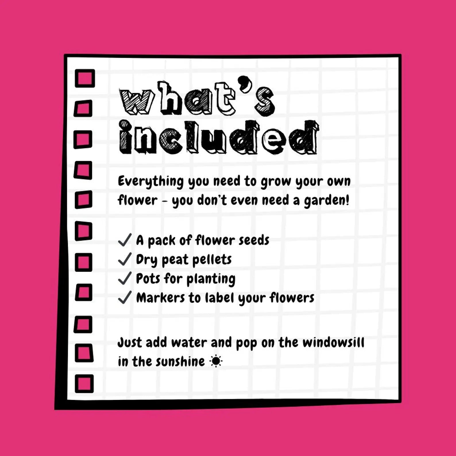 October Grow Your Own Birth Flower Tin