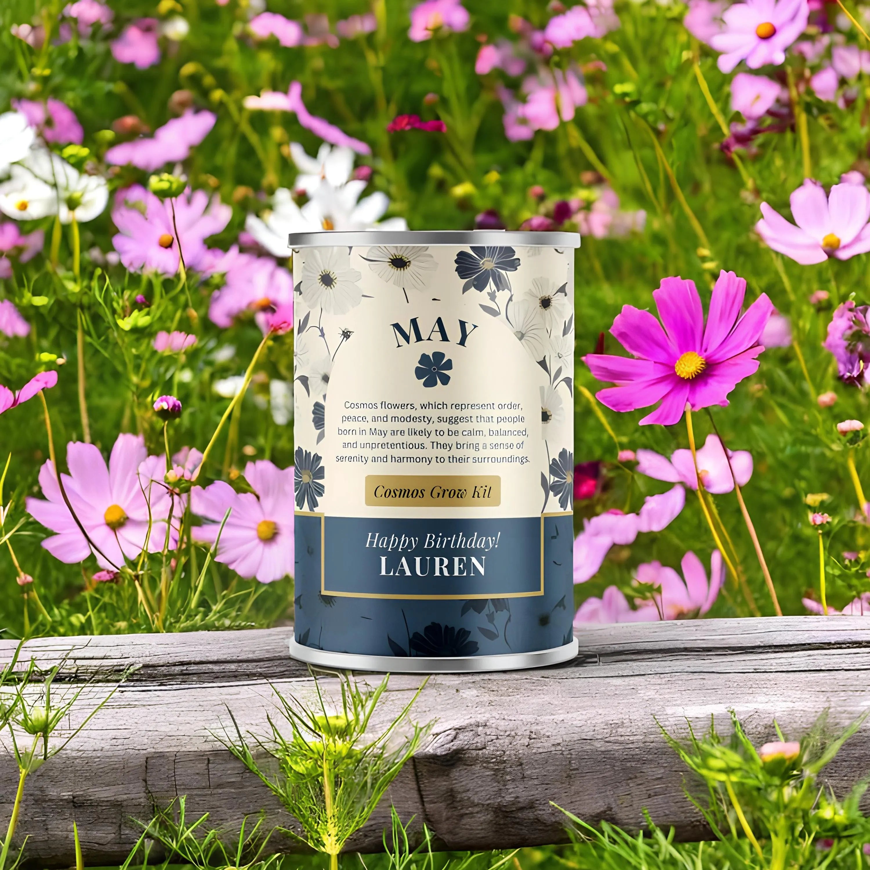 May Birth Flower - Personalised Grow Your Own Flower Gift Secondary image
