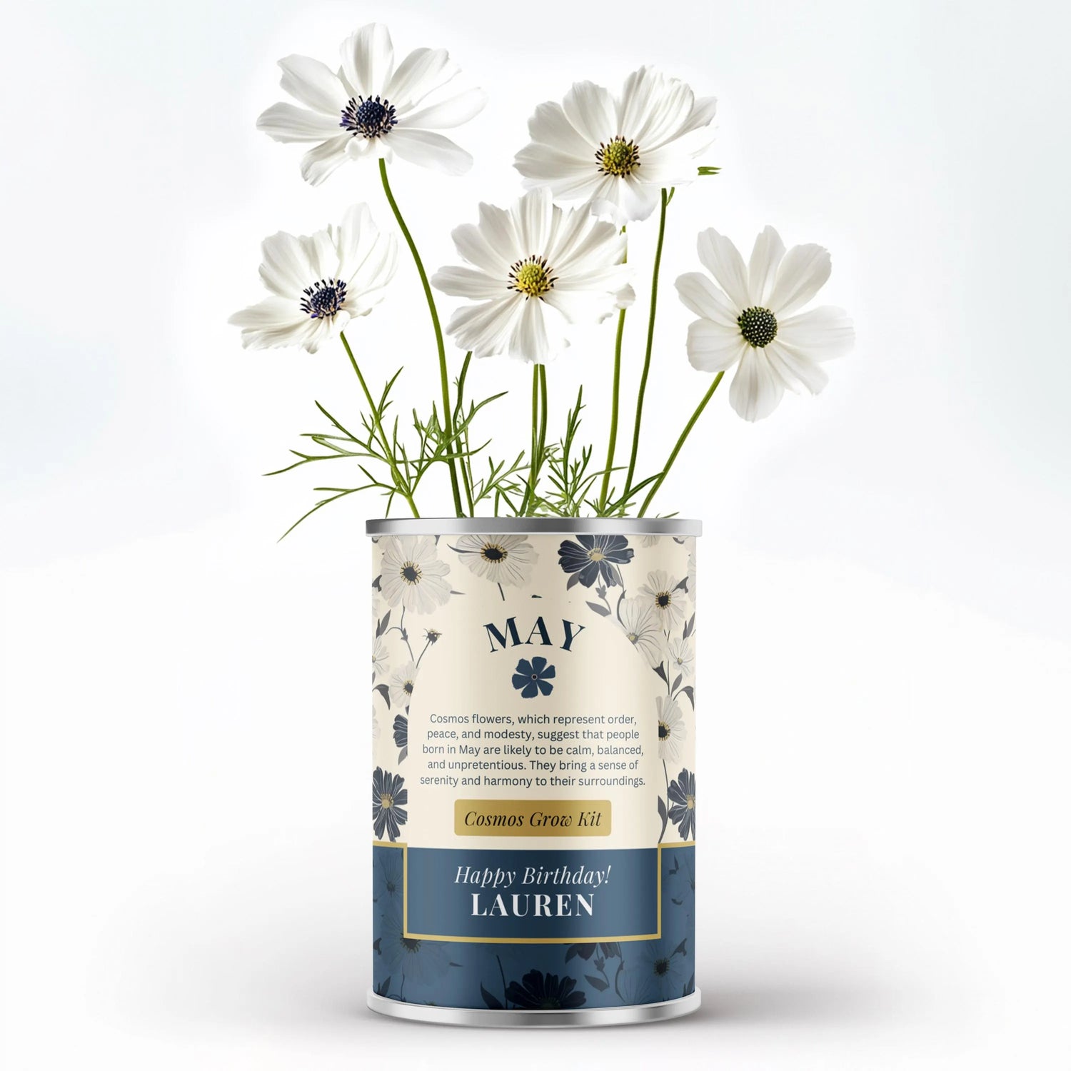 May Birth Flower - Personalised Grow Your Own Flower Gift